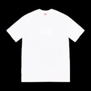 Rare Supreme Tonal T Shirt White Large